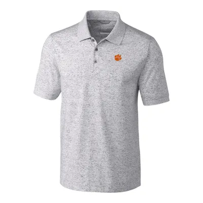 Clemson Cutter & Buck Big Tall Advantage Space Polo