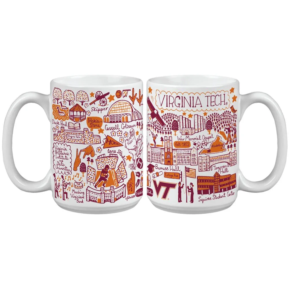 Virginia Tech Julia Gash 15oz Grande Mug