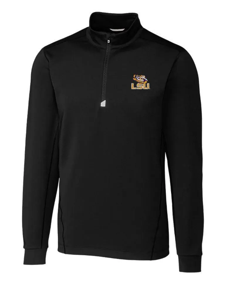 Lsu | Cutter & Amp ; Buck Big Tall Traverse Half Zip Pullover Alumni Hall