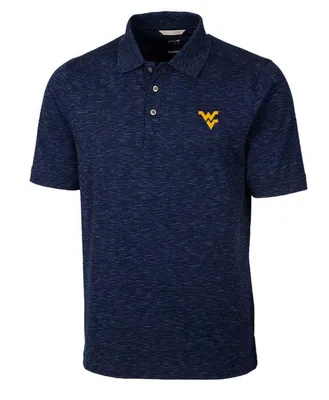 Wvu | West Virginia Cutter & Amp ; Buck Big Tall Advantage Space Dye Polo Alumni Hall