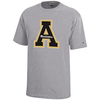 Appalachian State Champion YOUTH Giant Block A Logo Tee