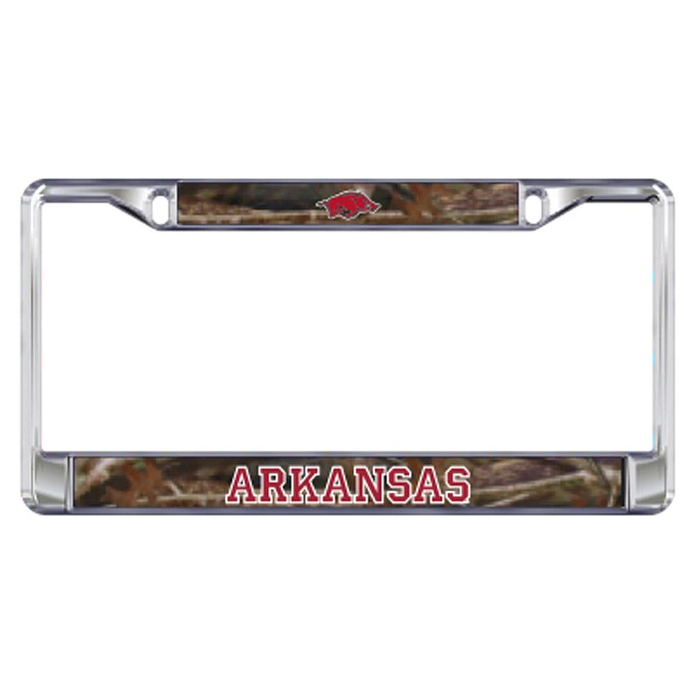 Arkansas Camo License Plate Frame