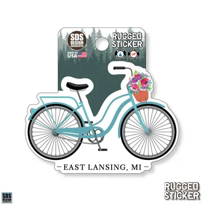  Ahs | Seasons Design Lansing Bike 3.25  Decal | Alumni Hall