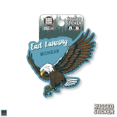  Ahs | Seasons Design Lansing Eagle 3.25  Decal | Alumni Hall