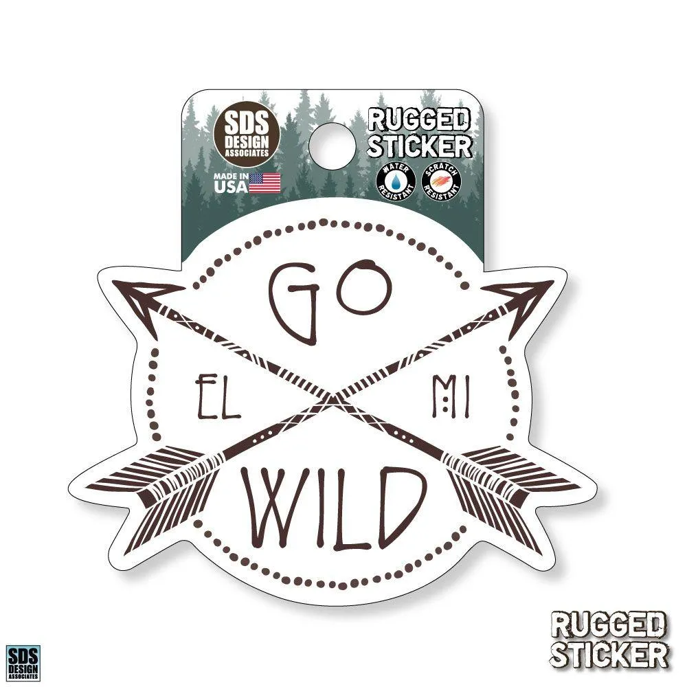  Ahs | Seasons Design Lansing Go Wild 3.25  Decal | Alumni Hall