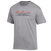 Aub | Auburn Champion Women's Script Bar Softball Tee Alumni Hall