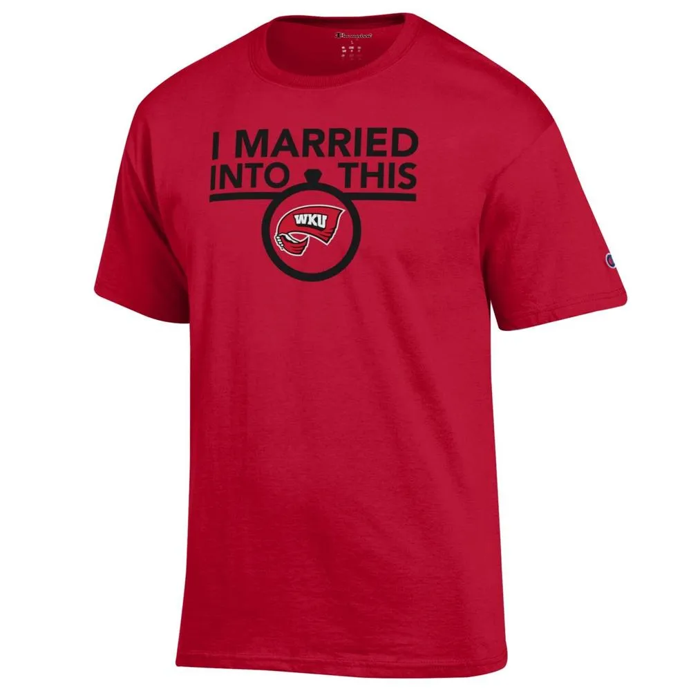 Wku | Western Kentucky Champion Women's I Married Into This Tee Alumni Hall