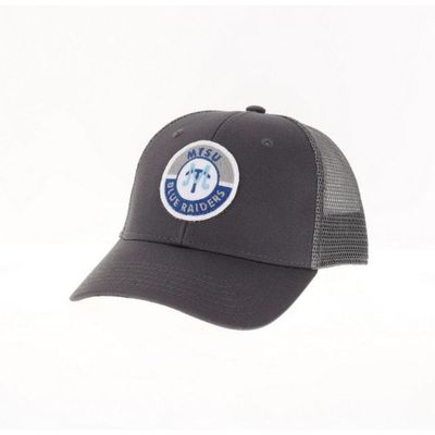  Mtsu | Mtsu Legacy Youth Road Patch Trucker Hat | Alumni Hall