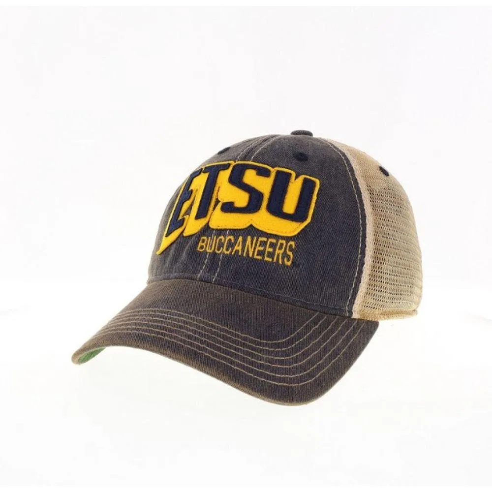  Bucs | Etsu Legacy Youth Wheaties Trucker Hat | Alumni Hall