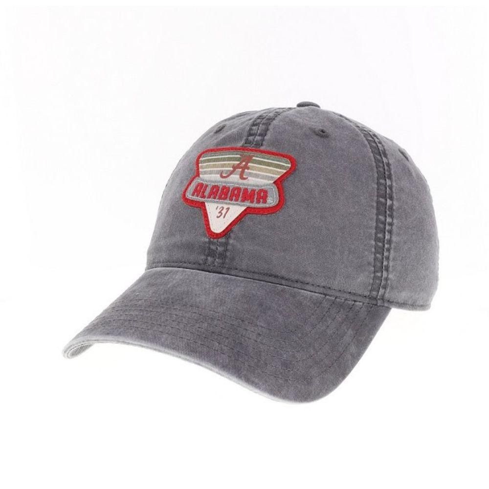  Bama | Alabama Legacy Triangle Patch Adjustable Hat | Alumni Hall