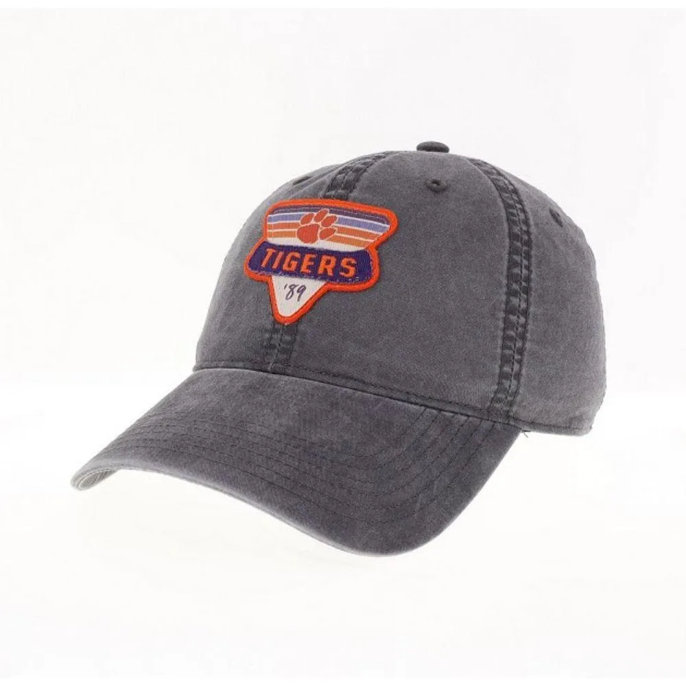  Clemson | Clemson Legacy Triangle Patch Adjustable Hat | Alumni Hall