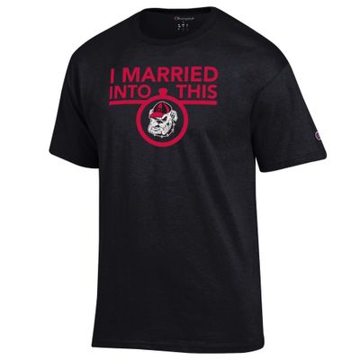 Dawgs | Georgia Champion Women's I Married Into This Tee Alumni Hall