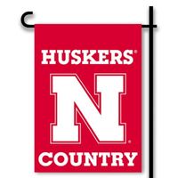  Huskers | Nebraska Bsi Huskers Country 13  X 18  Garden Flag | Alumni Hall