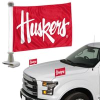  Huskers | Nebraska Bsi Huskers 4  X 6  Ambassador Flags | Alumni Hall