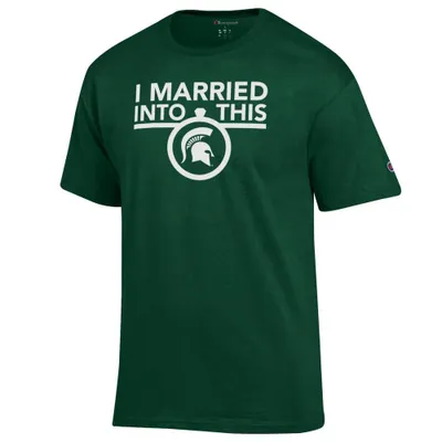 Spartans | Michigan State Champion Women's I Married Into This Tee Alumni Hall