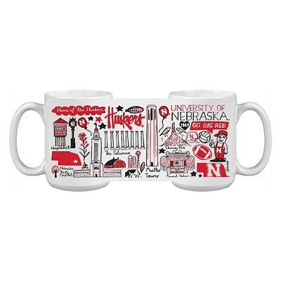 Nebraska Julia Gash 15 Oz Grande Mug