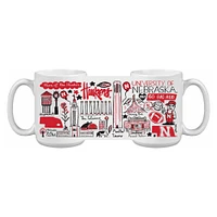 Nebraska Julia Gash 15 Oz Grande Mug