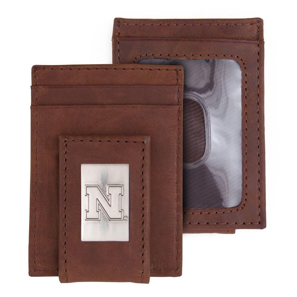  Huskers | Nebraska Eagles Wings Front Pocket Wallet | Alumni Hall