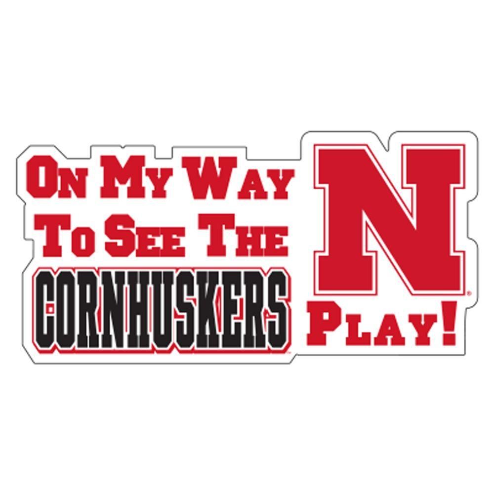  Huskers | Nebraska On My Way To See The Huskers Play Magnet 16  | Alumni Hall