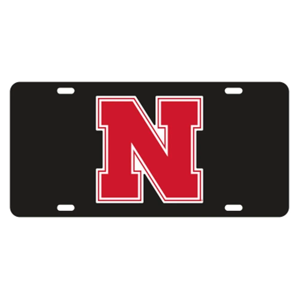 Huskers | Nebraska N Logo License Plate | Alumni Hall