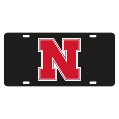 Huskers | Nebraska N Logo License Plate | Alumni Hall