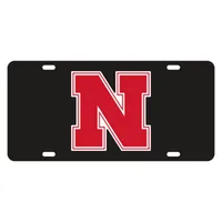 Huskers | Nebraska N Logo License Plate | Alumni Hall