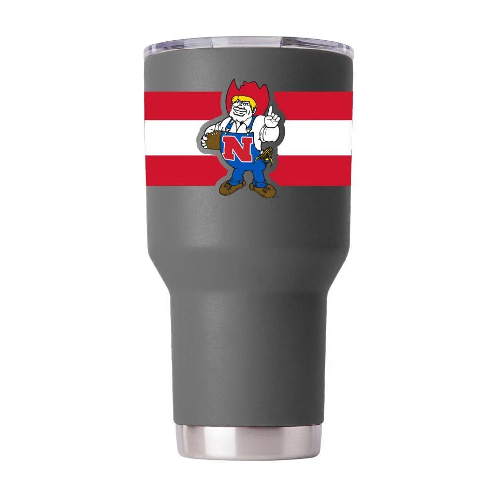 Nebraska Vault 30 oz Stripe Tumbler