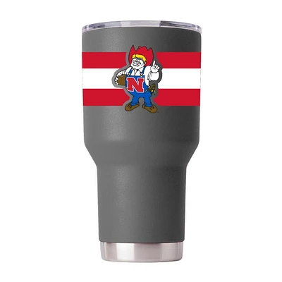 Nebraska Vault 30 oz Stripe Tumbler