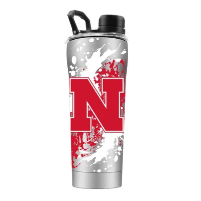  Huskers | Nebraska 20 Oz Splatter Shaker Bottle | Alumni Hall