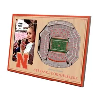  Huskers | Nebraska 3- D Stadium Frame | Alumni Hall