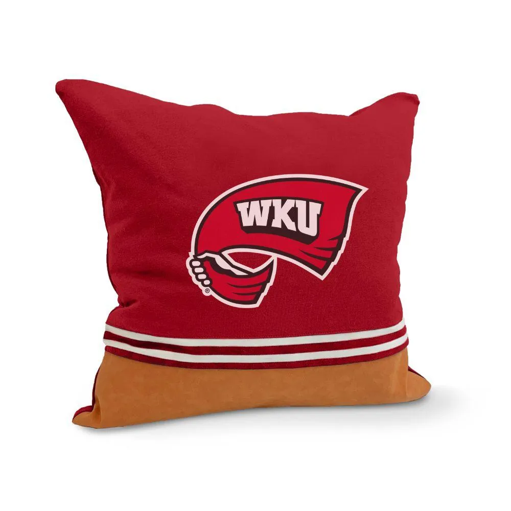  Wku | Western Kentucky Varsity Decor Pillow | Alumni Hall