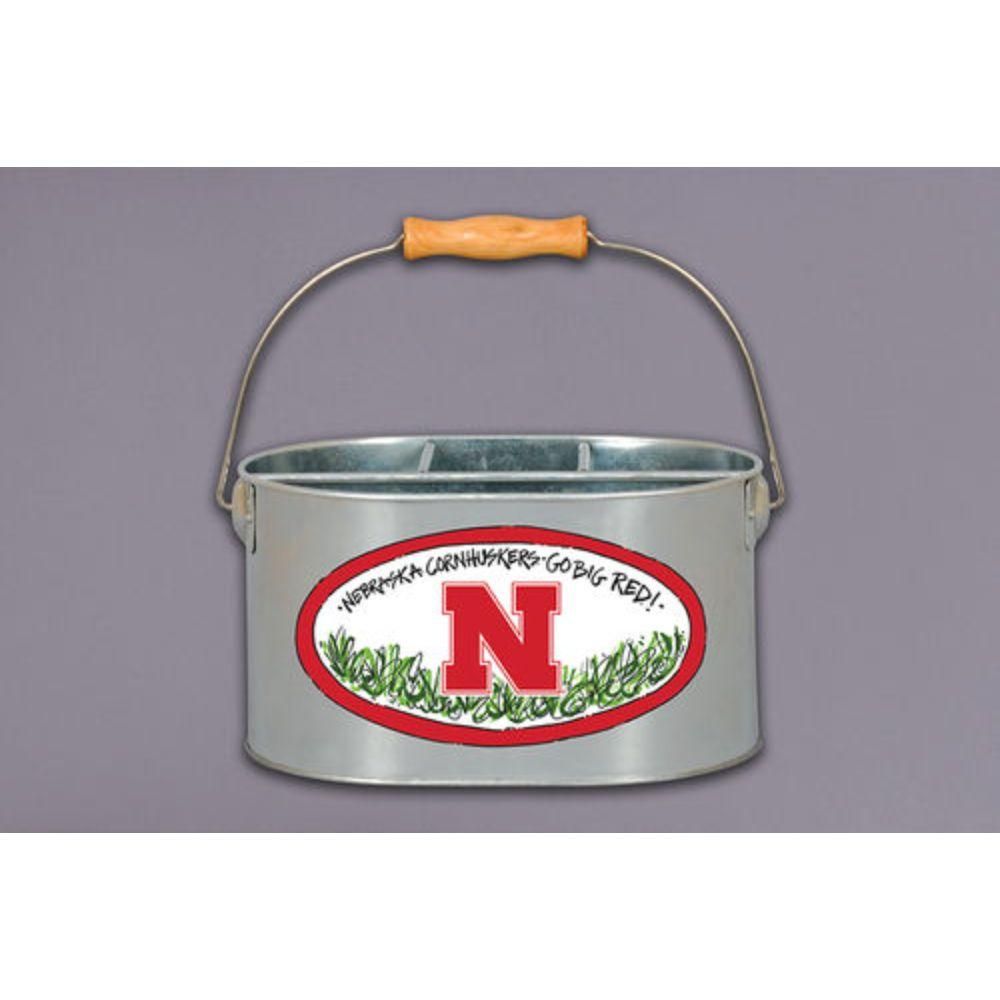  Huskers | Nebraska Magnolia Lane 4 Section Utensil Holder | Alumni Hall