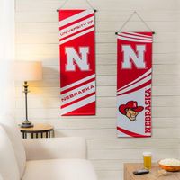  Huskers | Nebraska Dowel Banner | Alumni Hall