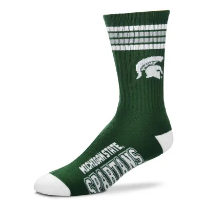  Spartans | Michigan State 4- Stripe Deuce Sock | Alumni Hall