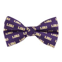  Lsu Men's Repeat Logo Bowtie