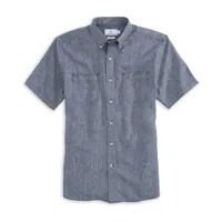 Bama | Alabama Southern Tide Dock Chambray Shirt Alumni Hall