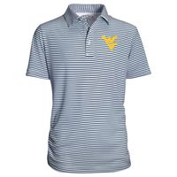 Wvu | West Virginia Garb Toddler Stripe Polo Alumni Hall