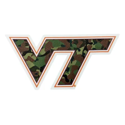 Vt | Virginia Tech 3 Inch Camo Decal | Alumni Hall