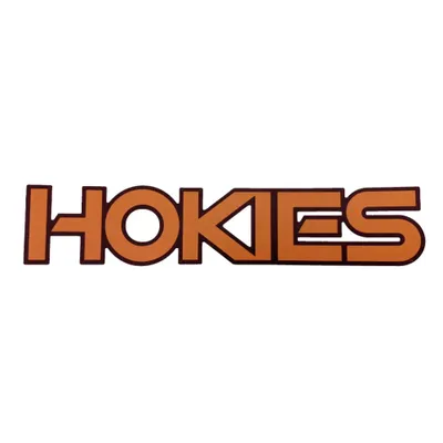  Vt | Virginia Tech 10 Inch Hokies Decal | Alumni Hall