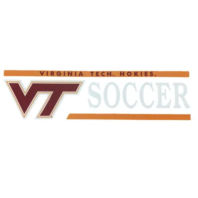  Vt | Virginia Tech Soccer Decal | Alumni Hall