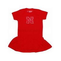 Huskers | Nebraska Infant Tutu Bodysuit Alumni Hall