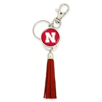  Huskers | Nebraska Long Tassel Keychain | Alumni Hall