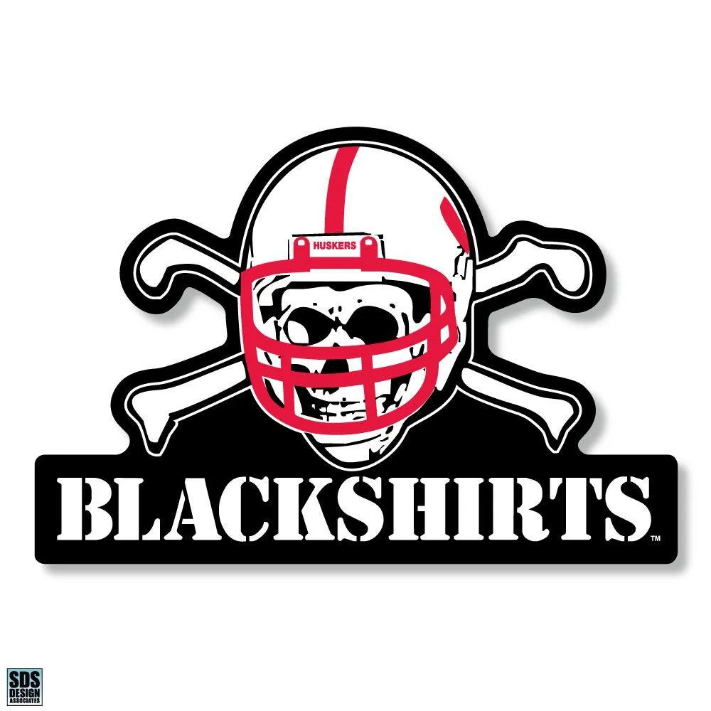 Huskers | Nebraska In Blackshirts Decal | Alumni Hall