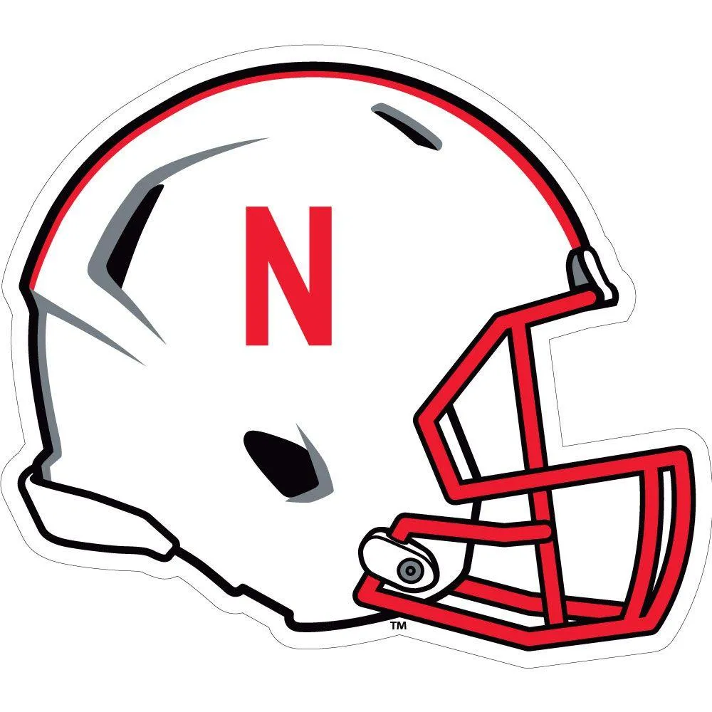  Huskers | Nebraska 6 In Helmet Magnet | Alumni Hall