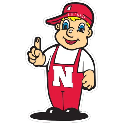  Huskers | Nebraska 6 Inch Lil Red Magnet | Alumni Hall