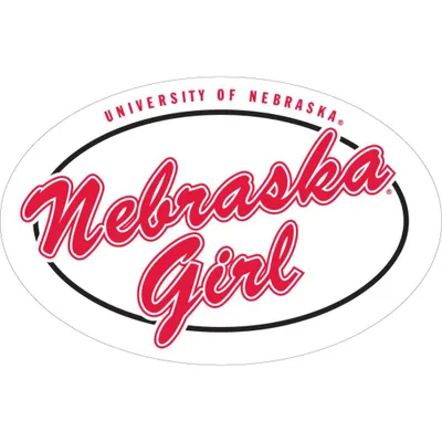  Huskers | Nebraska 6 Inch Nebraska Girl Magnet | Alumni Hall