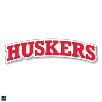  Huskers | Nebraska 6 X 2 Inch Huskers Decal | Alumni Hall