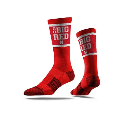 Nebraska Go Big Red Classic Crew Sock