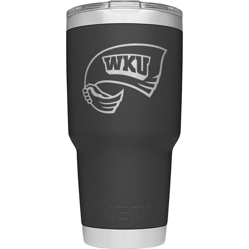 Bulldogs, Mississippi State Yeti Powder Coated 30oz Tumbler