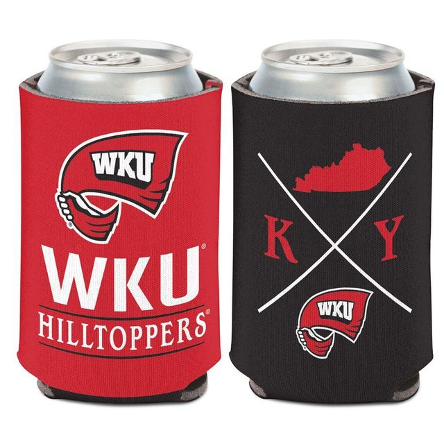 Alumni Hall Wku, Western Kentucky Yeti 20oz Black Powder Coated Rambler, Alumni Hall